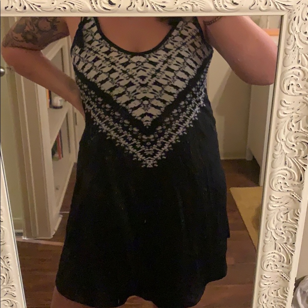 Tie tassel summer dress